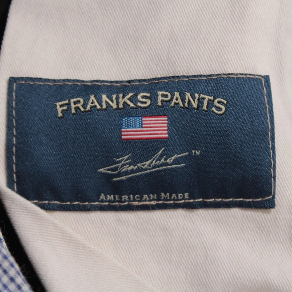 Frank's Pants NWT Chinos / Casual Pants Size 40 US in Black Polyester Blend